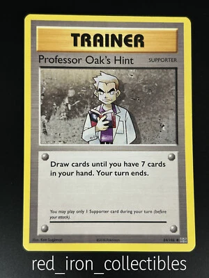 Professor Oak's Hint 84/108 Uncommon Trainer Evolutions XY Pokemon Card 2016 - Image 1 of 2