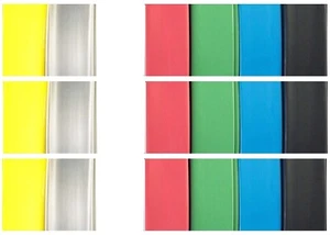 (20) 2/0 1/0 4 & 8 Gauge 2" long Heat Shrink Tube Ring Terminal Tubing -LOT - Picture 1 of 9