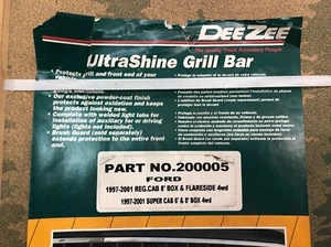 Ford F250 F350 Front Bumper, Dee Zee Ultrashine Grill Bar Super and Regular Cab - Picture 1 of 3