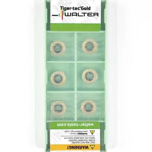 10 insertos de carburo recubiertos de fresado CNC grado WSP45G WALTER ROMX 10T3M08-D57 - - Imagen 1 de 10