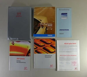 Board Folder + Operating Instructions Seat Arosa Stand 12/1998 - Picture 1 of 6