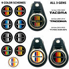 2-Pack of Key Rings for Toyota Tacoma Keychain Fob