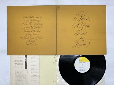Poco A Good Feelin' To Know Japan LP [60541ER] Foto 1 de 2