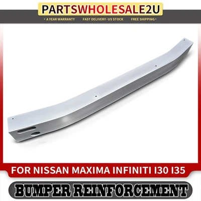Barra de impacto de refuerzo de parachoques delantero de aluminio para Nissan Máxima INFINITI I30 Foto 1 de 4