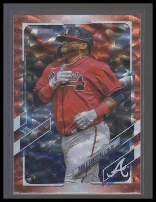 Actualización Topps 2021 #US313 Pablo Sandoval tabla de aluminio naranja Foto 1 de 2