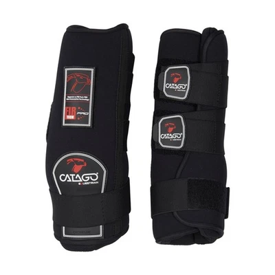 CATAGO Stall- und Transportgamaschen FIR-Tech Healing - schwarz Gamaschen Pferd - Bild 1 von 3