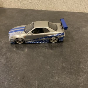 Hot Wheels Fast & Furious Nissan Skyline GT-R R34 2009 Mattel - Picture 1 of 5