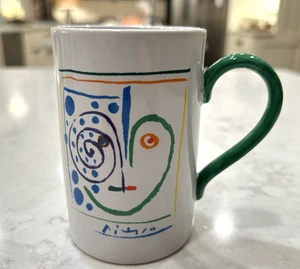 Picasso Living Art Mug CUP "The Heart 1962" Masterpiece Editions Ltd 1996 - Picture 1 of 4