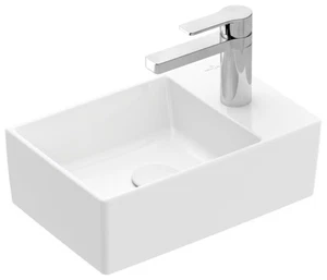 Villeroy & Boch Memento 2.0 Handwaschbecken, 1 Hahnloch, ohne Überlauf, - Bild 1 von 2