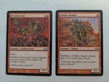MTG Reckless One and goblin sledder. Duel Decks: Elves vs Goblins 48/62 Uncommon