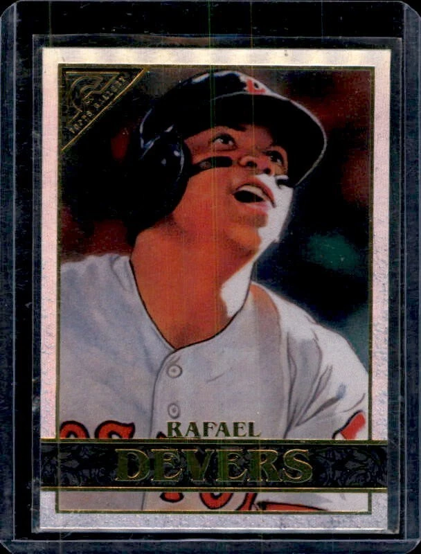 2020 Topps Gallery - [Base] - Rainbow Foil #55 - Rafael Devers - Image 1 of 1