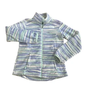 Youth Girl North Face Fuzzy Fleece Jacket Large (14/16) - Picture 1 of 5