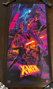 X-Men VS Sentinels Marvel Comics Poster Wolverine Cyclops Rogue Gambit Jubilee - Picture 1 of 11