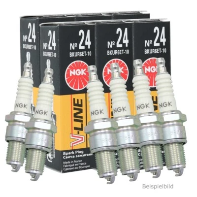 6x VLINE48 NGK Zündkerze Order-Nr. 96815 TOYOTA AYGO  - Bild 1 von 3