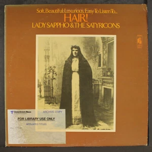 LADY SAPPHO & SATYRICONS: hair! STANYAN 12" LP 33 RPM - Picture 1 of 2