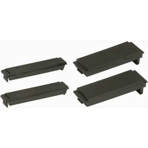 4 Piece Filler Plate Kit Fill Empty Circuit Rectangular Breaker Spaces - Picture 1 of 1