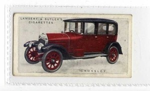 (Jy855-100) Lambert & Butler,Motor Cars A Series,Crossley,1922 #4