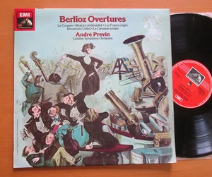 ASD 3212 Berlioz Overtures Andre Previn London Symphony EMI Quad Stereo NM/VG - Picture 1 of 5