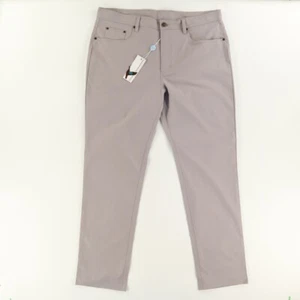 Genteal Clubhouse 5 Pocket Woven Golf Pants  Sand Gray Men's 38 - Picture 1 of 6