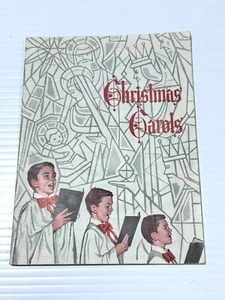 Christmas Carols Sheet Music Booklet 1963 The John Hancock Mutual Life Co. - Imagen 1 de 4