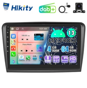 Radio GPS Navi 10" Carplay DAB+ 4+64GB Android13 para Skoda Superb 2 3T 2008-2015 - Imagen 1 de 18