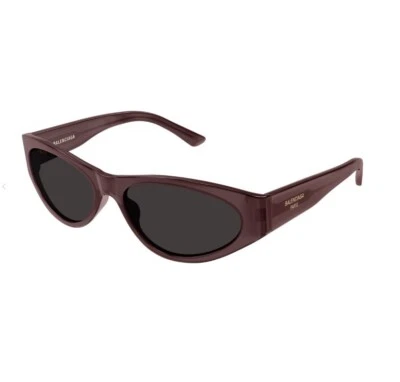 NEW BALENCIAGA BB0367S 004 VIOLET SUNGLASSES - Image 1 of 3
