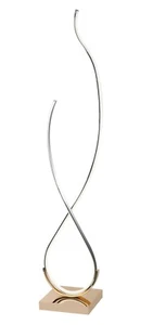 Tara LED 63" Floor Lamp with Dimmer Remote Control - Picture 1 of 6