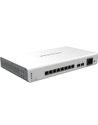 NETGEAR 8-Port Gigabit Ethernet w/2 SFP Ports GC110P PoE Smart Cloud Switch  - Image 1 of 4