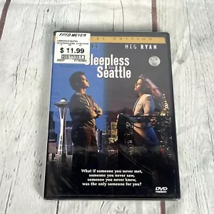 NIB Sleepless In Seattle DVD Movie Video Special Edition Tom Hanks Meg Ryan PG - Foto 1 di 6