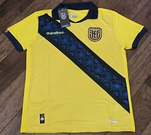 Ecuador National Soccer Team Jersey Yellow 2024 Copa America