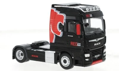 MAN TGX 18.500 XXL - RED Lion 500 - black - IXO 1:43 - Immagine 1 di 4