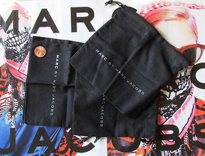 Bolso Marc Jacobs Cordón Joyería Algodón Almacenamiento Negro 5 in x 5 in Nuevo - Imagen 1 de 5