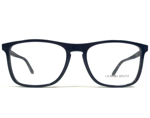 Giorgio Armani Eyeglasses Frames AR7119 5145 Navy Blue Carbon Fiber 54-18-145 - Picture 1 of 11