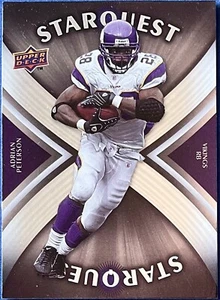 ADRIAN PETERSON 2008 ponte superiore STARQUEST #SQ1, Minnesota Vikings - Foto 1 di 4