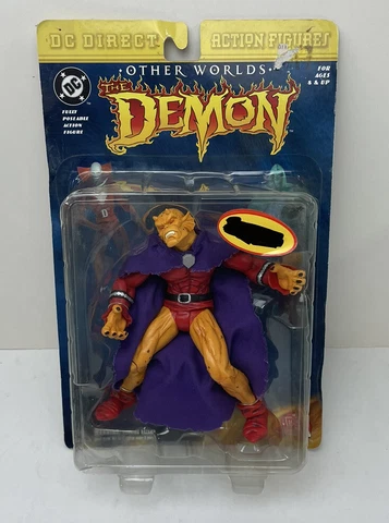 DC Direct Other Worlds  THE DEMON ETRIGAN Action Figure New on Card Cover