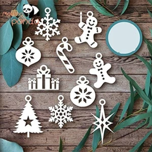 Christmas Accessories Cutting Die Cuts, DIY Crafts Christmas Accessories Scrapbo - Picture 1 of 4