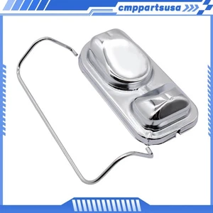Chrome Master Cylinder Cover Cap For 1973-1983 Ford Style Single Bail Bendix - Picture 1 of 11