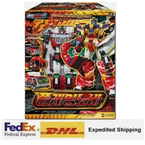 Metal Cardbot S Flame Nova FLAMENOVA Fire Car Transformer Robot+ EXPRESS SHIP - Picture 1 of 6