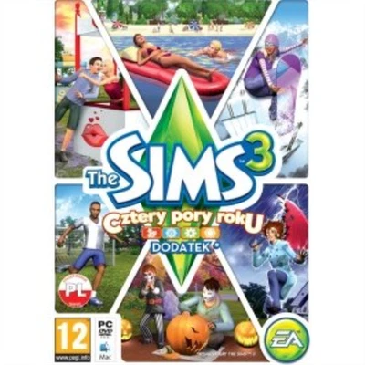 PC Game The Sims 3 Cztery Pory Roku-Pc Game (US IMPORT) GAME NEW - Image 1 of 2