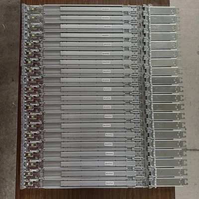 Set Of 2 Cisco C220 C240 M4 UCSC-RAILB-M4 1U Rack Mount Rails Kit 800-43376-02 - Image 1 of 4