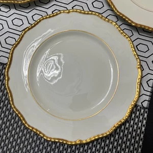 SET OF 4 Royal Doulton Chantilly Dinner Plates 10 3/4” England - Imagen 1 de 5