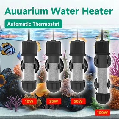 Hygger 10-100W aquecedor submersível tanque de peixes aquário vara aquecimento ajustável - Imagem 1 de 4
