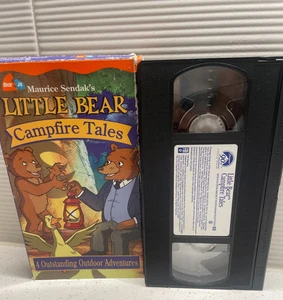 Little Bear Campfire Tales Nick Jr VHS 2002 Tape Maurice Sendaks Nickelodeon OOP - Picture 1 of 2