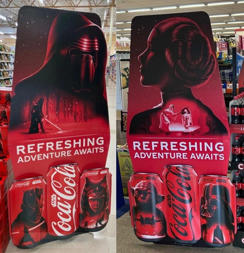 COCA COLA STAR WARS — ограниченное коллекционное издание 2025 года, суперредкая, большая - Изображение 1 из 4
