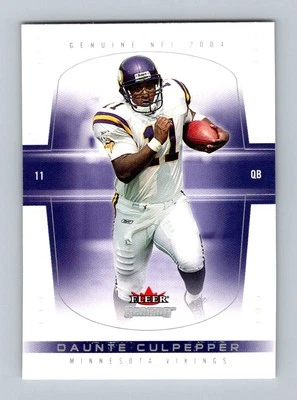 2004 Fleer Genuine #74 Daunte Culpepper - Image 1 of 2