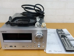 Onkyo CR-N755 CD Receiver Network Hi-Res Audio Stereo Amplifier System Tested - Picture 1 of 7