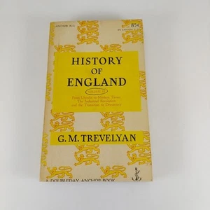 History of England Vol. 3 George Macaulay Trevelyan 1953 Doubleday Anchor PB - Picture 1 of 12