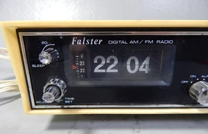 Klappzahlenwecker von Falster "RD-500" orig. 70er Jahre - funktionsfähig - Bild 1 von 13