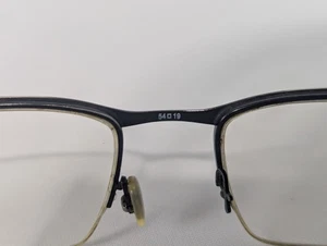 Gafas Ray-Ban, solo monturas, RB 6331 2620, 54-19-145 media llanta rectangular azul - Imagen 1 de 9