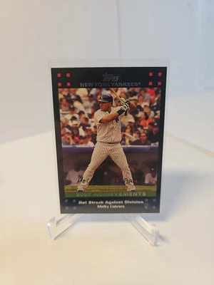 2007 Topps New York Yankees #NYY50 Melky Cabrera - Image 1 of 2